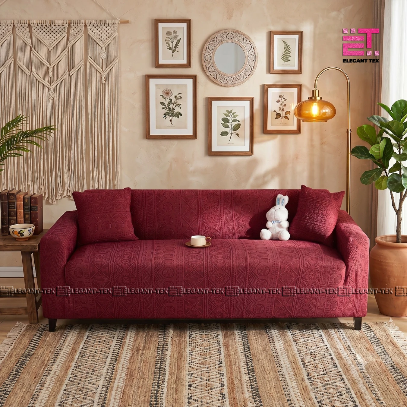 Elegant Fujian - Maroon