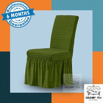 Single Chair Cover Olive Color
