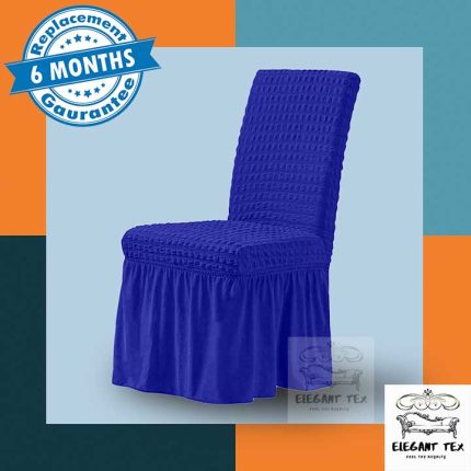 Single Chair Cover Royal Blue Color