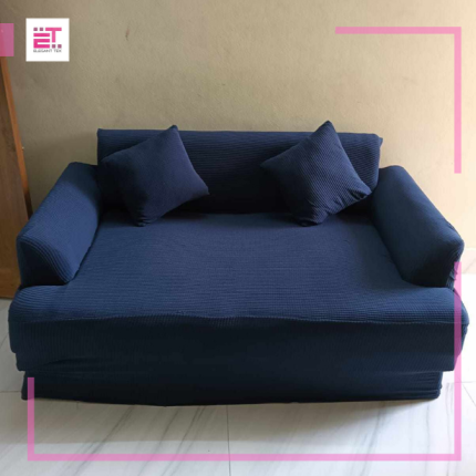 Special Honeycomb Sofa Cover 2+2+1 Set Navy Blue Colour | HC 003