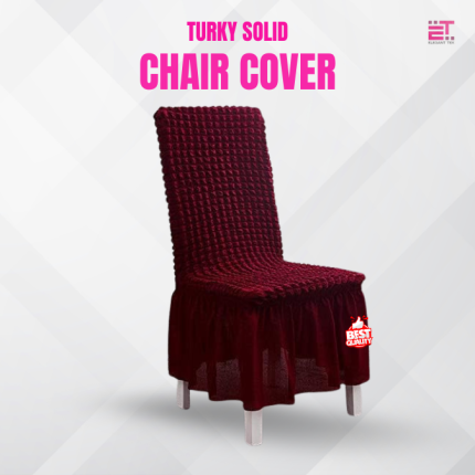 Best Turky Chair Cover Maroon Colour