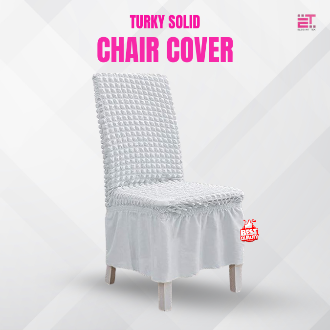 Best Turky Chair Cover White Colour
