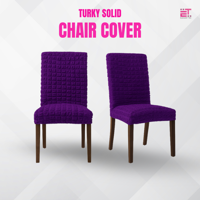 Best Turky Chair Cover Purple Colour